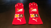 Fernando Alonso gloves from the 2014 Abu Dhabi GP - Formula 1 Memorabilia