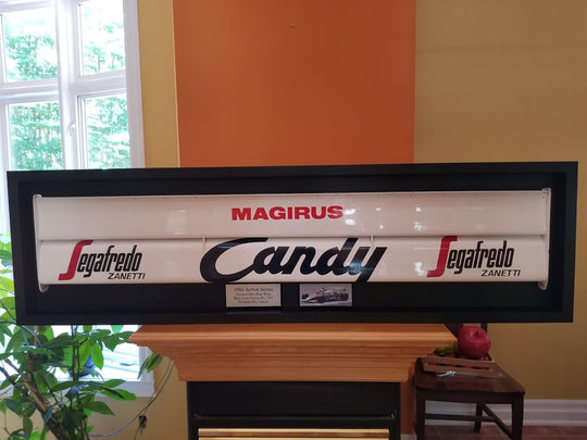 1984 Ayrton Senna rear wing – Formula 1 Memorabilia