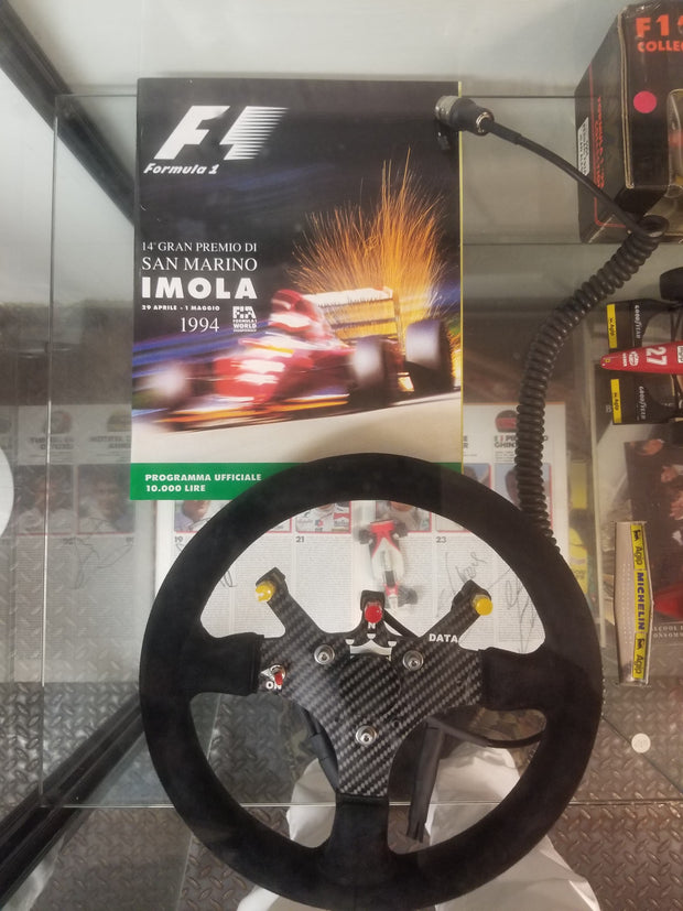 1994 Ayrton Senna Williams steering wheel - Formula 1 Memorabilia