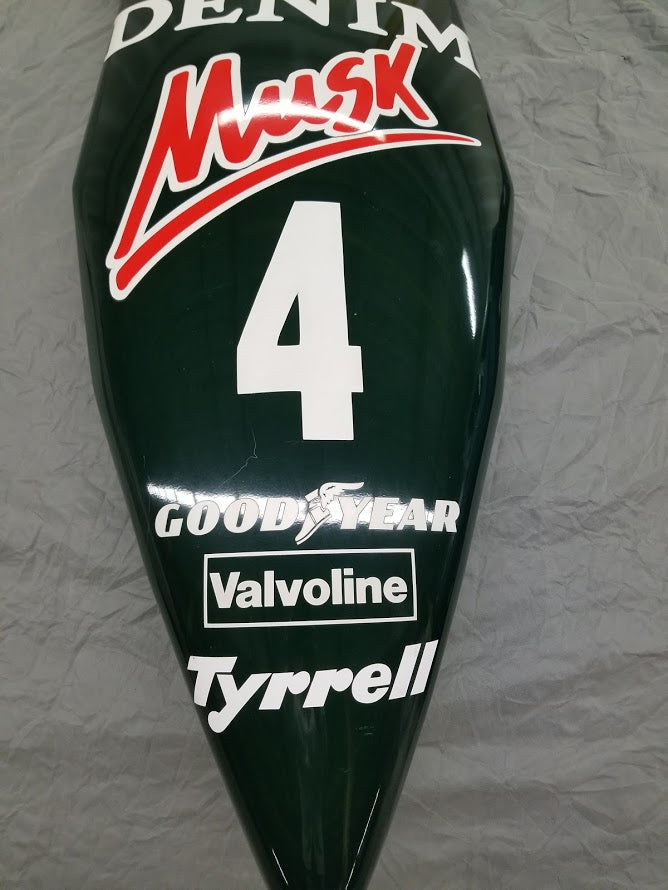 1982 Brian Henson Tyrrell Nosecone - Formula 1 Memorabilia
