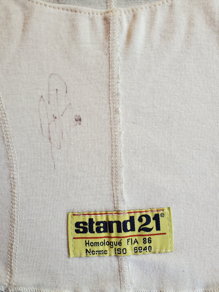 1988 Ayrton Senna race used balaclava signed -SOLD-