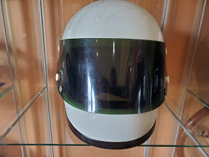 1975 Ayrton Senna race kart used Bell helmet – Formula 1 Memorabilia