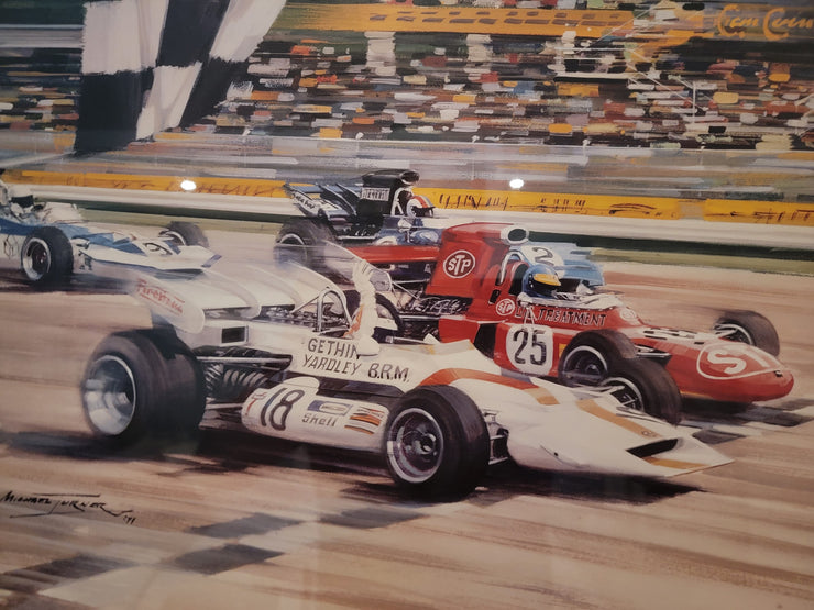 Peter Gethin 'Italian Grand Prix at Monza' by Michael Turner