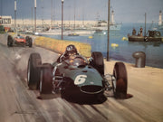 Graham Hill 'Master of Monaco' by Michael Turner