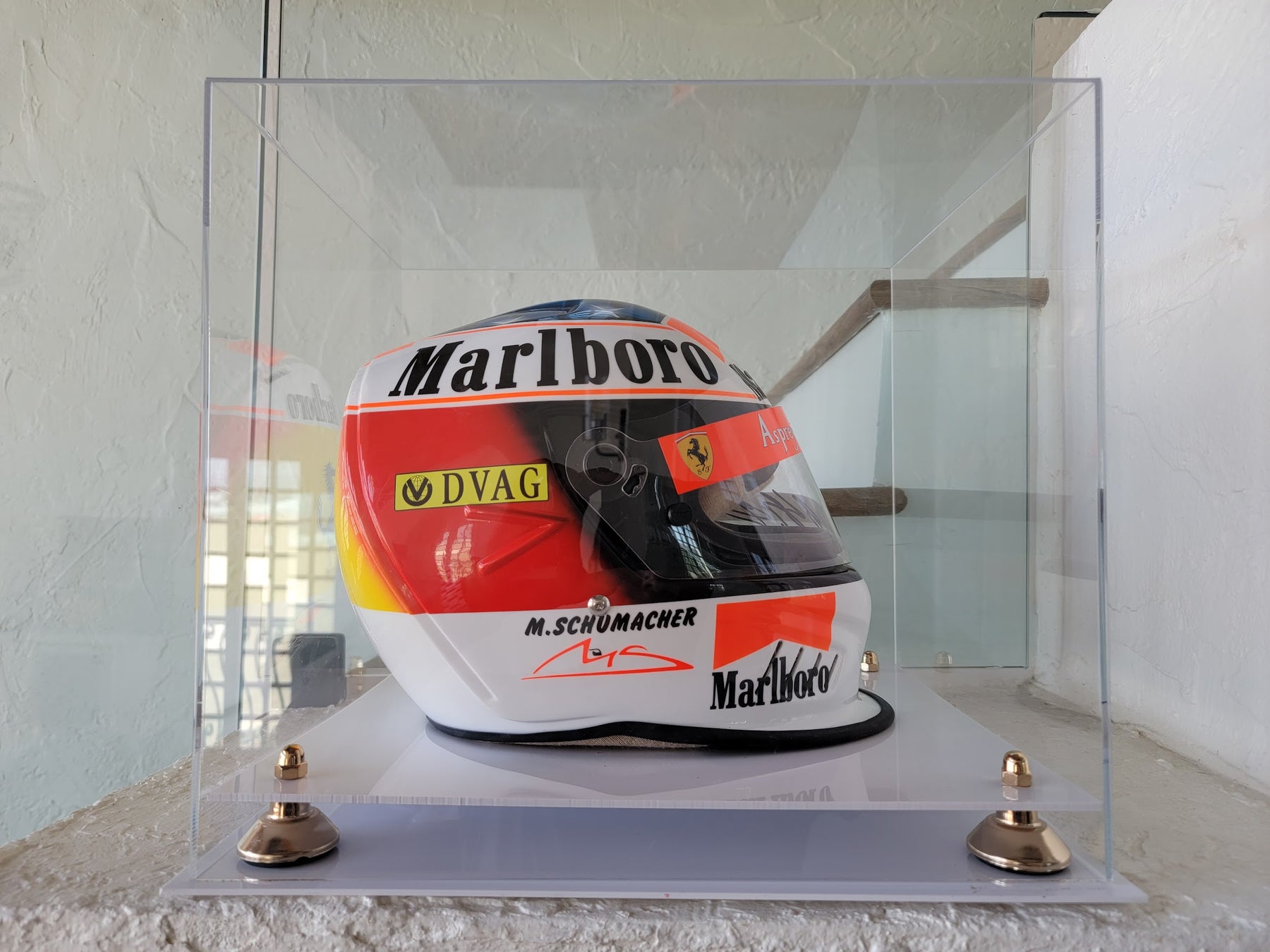 bell f1 helmet replica 1996 Michael Schumacher Signed Replica Bell Feuling Italian GP Ferrari – Formula  1 Memorabilia