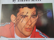 Ayrton Senna signed 1988-89 Autocourse GP signed