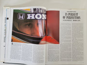 Ayrton Senna signed 1988-89 Autocourse GP signed