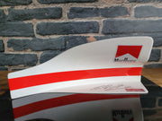 2003 Ferrari F2003 external fin turning vane signed by Michael Schumacher