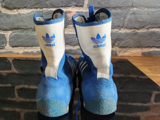 adidas gazelle silver green womens Vintage 1985 Adidas Fire OG Sneakers Size 10 – Leot James