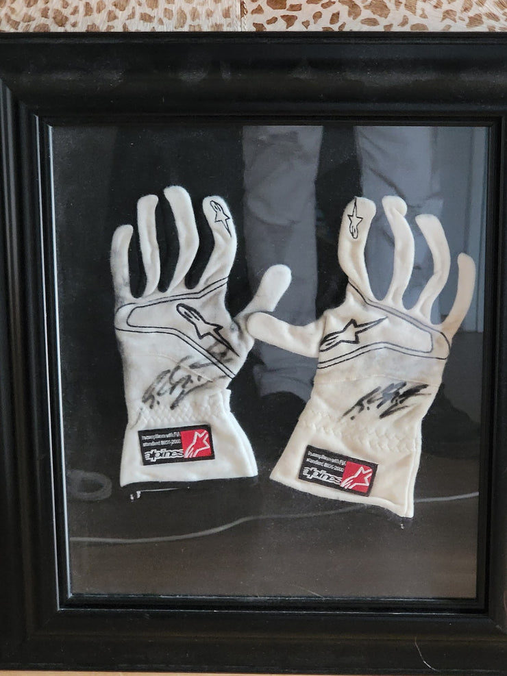 2010 Michael Schumacher GP2 Alpines gloves