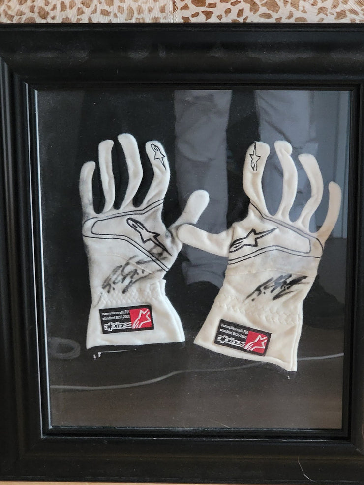 Bonhams : A Signed Pair Of Michael Schumacher Mercedes AMG Petronas F1 2010 Test Spec Gloves Bonhams : A Signed Pair Of Michael Schumacher Mercedes AMG Petronas F1 2010 Test Spec Gloves