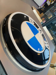 1973 BMW official dealership illuminated sign