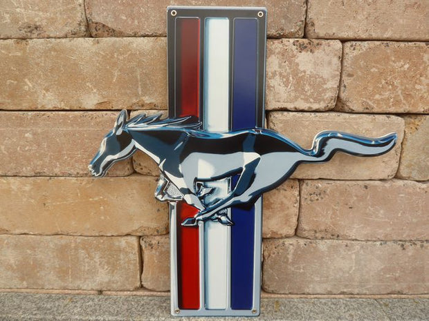 2000s Ford Mustang official shield sign