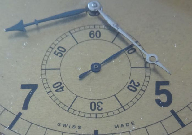 1950's Zenith watch car cockpit clock - Formula 1 Memorabilia