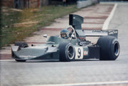 1974 Hans Joachim Stuck race used helmet - Formula 1 Memorabilia