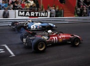 Chris Amon during the Monaco GP by Alan Kinsey - Formula 1 Memorabilia
