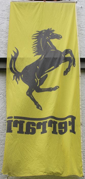 Original Ferrari dealership flag