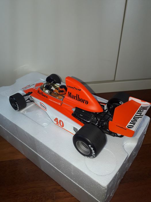 1/18 PMA McLaren Ford M23 G.Villeneuve British GP 1977-