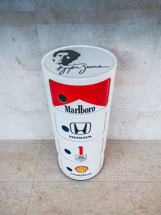 2021 Ayrton Senna McLaren MP4-4  "1" cabinet / bar
