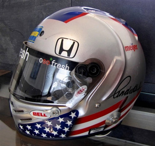 2008 Marco Andretti race used helmet signed – Formula 1 Memorabilia 2008 Marco Andretti race used helmet signed – Formula 1 Memorabilia