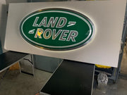 2000s Land Rover Very Large official dealership illuminated sign