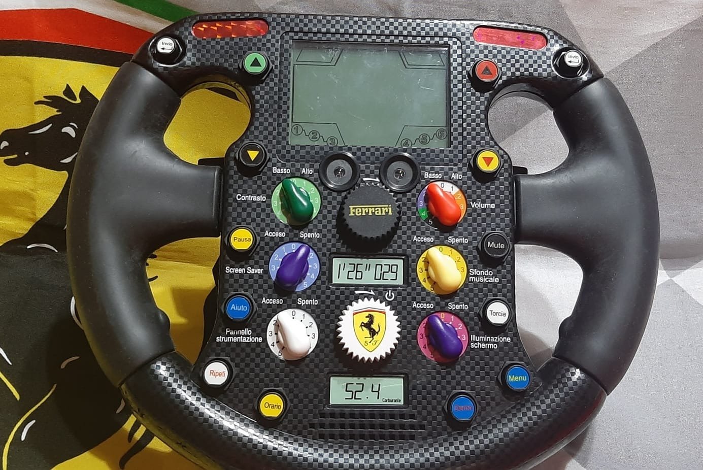 ferrari gaming steering wheel