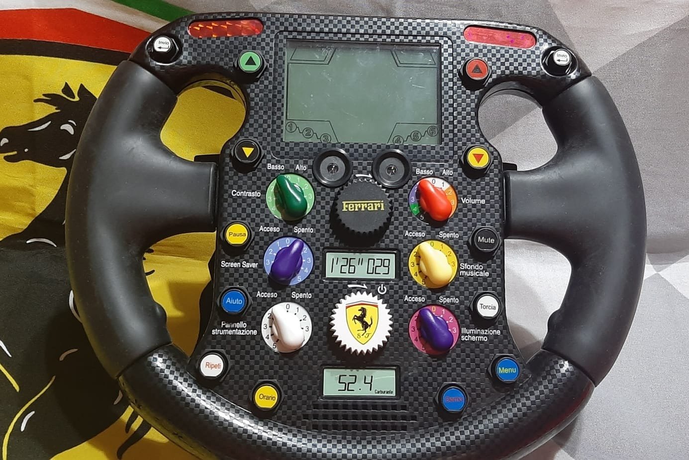 Ferrari Rally Wheel Ferrari Gaming Steering Wheel