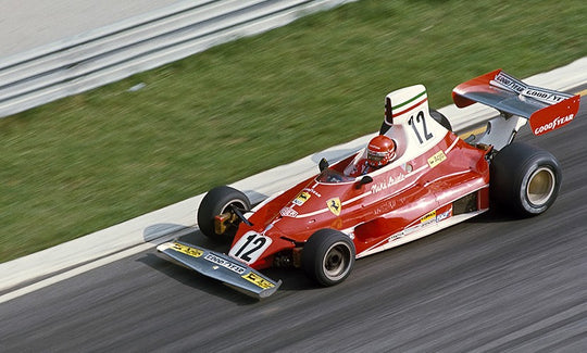 1975 Ferrari 312T #12 Nosecone – Niki Lauda World Championship Season