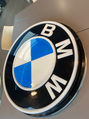 1973 BMW official dealership illuminated sign