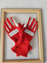 1986 Ayrton Senna race used gloves signed - SOLD -