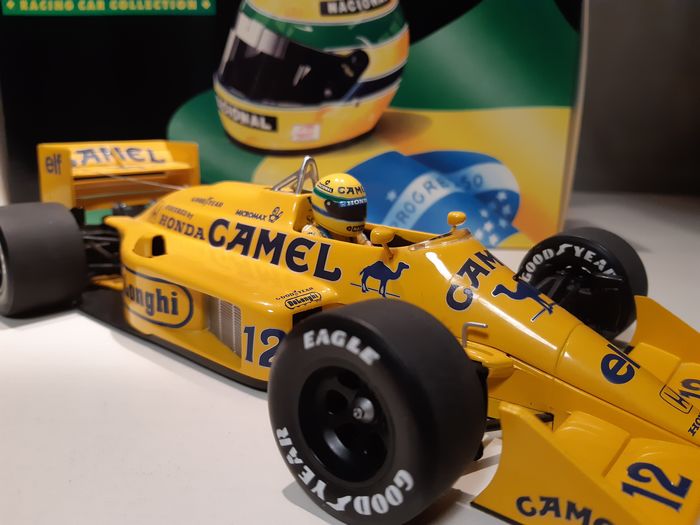 1:18 Ayrton Senna Lotus Honda 99T by MiniChamps – Formula 1