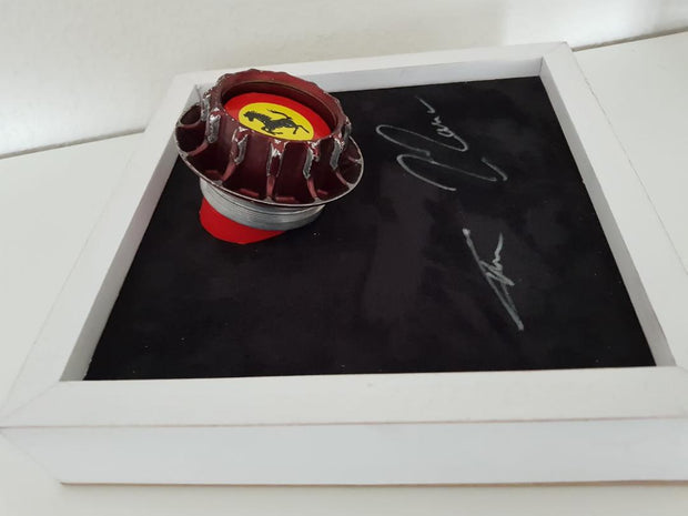 2011 Ferrari F2011 race used wheel nut - Formula 1 Memorabilia