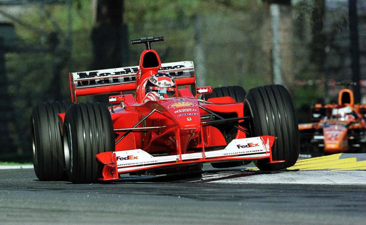 2000 Michael Schumacher Bell official replica Helmet signed - Formula 1 Memorabilia