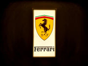 2020 Ferrari illuminated dealer sign