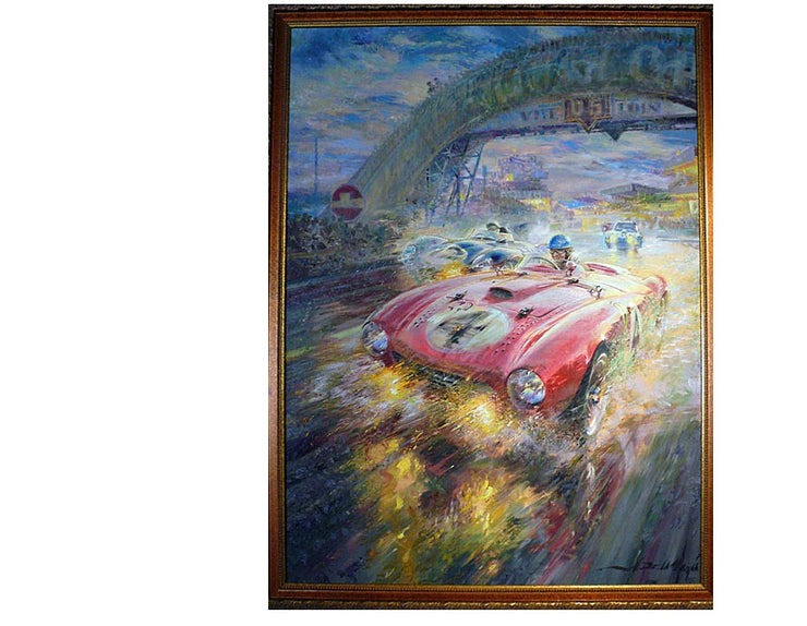 1954 Le Mans by Alfredo de la Maria - Formula 1 Memorabilia