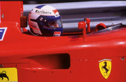 1990 Alain Prost replica Arai Helmet signed