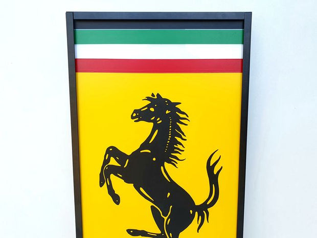 2020 Ferrari illuminated sign