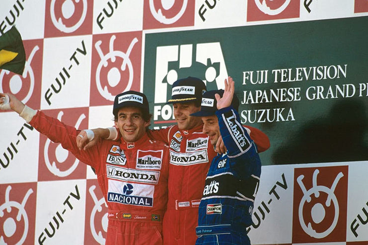 1991 Ayrton Senna Suzuka Japan GP replica race suit - Formula 1 Memorabilia
