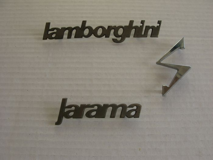 1970 - 1976 Lamborghini Jarama S badges