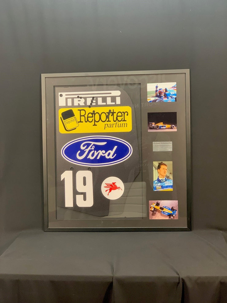 1991 Michael Schumacher Benetton B194 rear wing end plate – Formula 1 ...