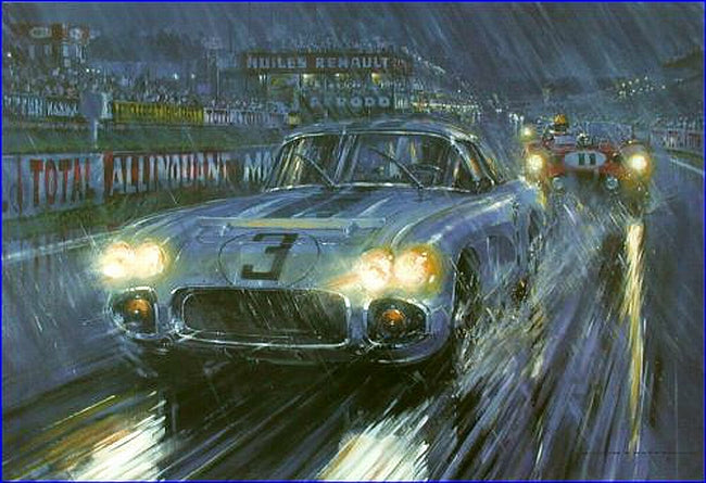 American Thunder Le Mans by Nicholas Watts - Formula 1 Memorabilia