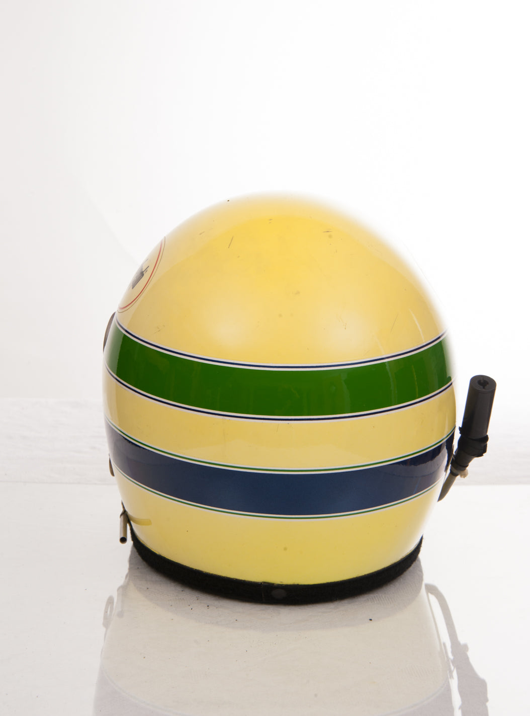 bell helmet 1984 1984 Ayrton Senna race used Bell helmet - SOLD