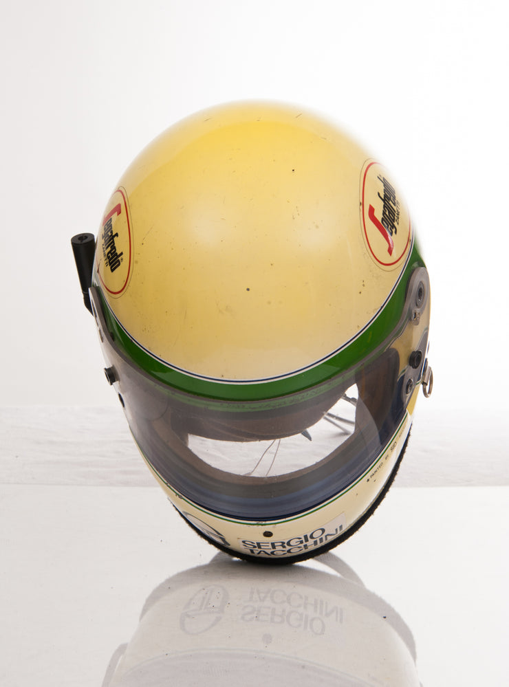 bell helmet 1984 1984 Ayrton Senna race used Bell helmet - SOLD