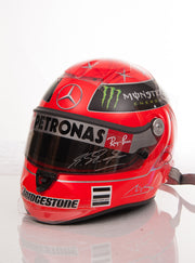 2010 Michael Schumacher Schubert replica helmet - Formula 1 Memorabilia