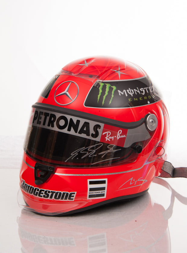 Bonhams : A signed Replica Michael Schumacher 2006 helmet by Bonhams : A signed Replica Michael Schumacher 2006 helmet by