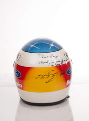 1991 Michael Schumacher Belgium / SPA GP test used helmet signed