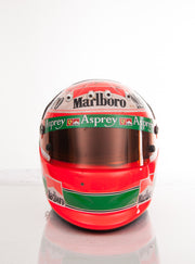 1998 Eddie Irvine race used helmet signed - Formula 1 Memorabilia