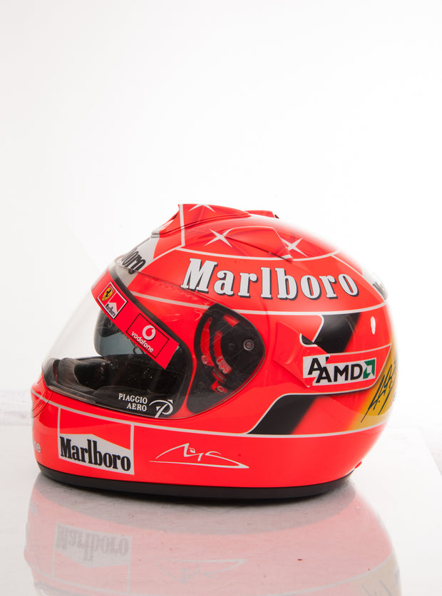 2005 Michael Schumacher Ducati event used helmet - Formula 1 Memorabilia