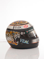 2002 Eddie Irvine Monza GP race used Helmet signed -  podium helmet - Formula 1 Memorabilia