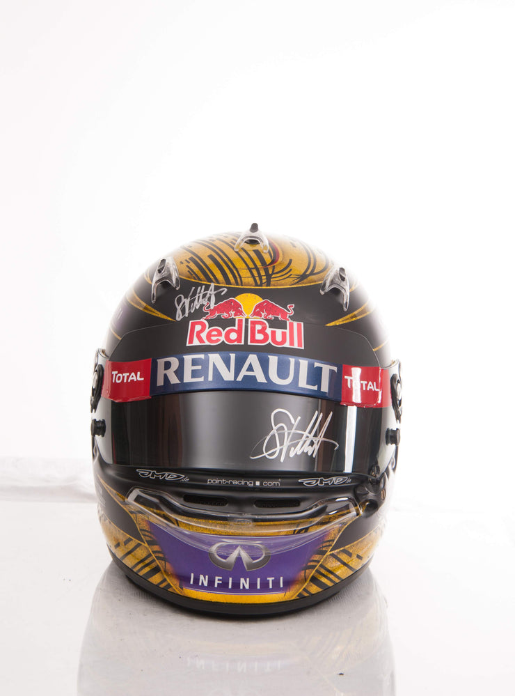 2013 Sebastian Vettel German GP show helmet signed